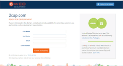 Desktop Screenshot of 2cap.com